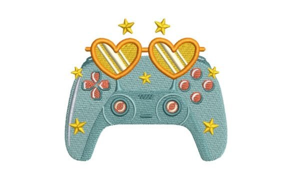 Boho Gamer Controller with Heart Sunglasses