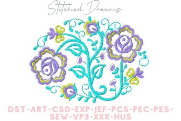 Oval Shaped Flowers